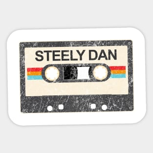 kurniamarga vintage cassette tape Steely Dan Sticker